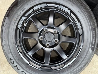 JDM Bridgestone REGNO GR-XⅢ TYPE RV with Weds studless wheels 5-hole P (No Tires) - Image 3