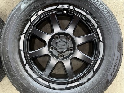 JDM Bridgestone REGNO GR-XⅢ TYPE RV with Weds studless wheels 5-hole P (No Tires) - Image 4