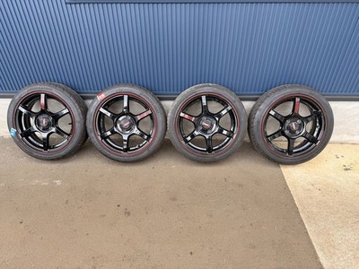 JDM Daihatsu Copen RAYS Aluminum Wheels 15-inch 5J br RAYS (No Tires)