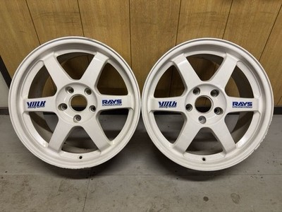 JDM Lightweight forging RAYS TE37 17x7.5J +40 114.3 5-hole white ② Suit (No Tires)