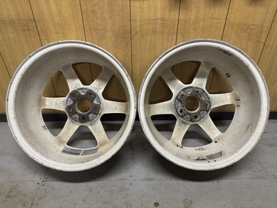 JDM Lightweight forging RAYS TE37 17x7.5J +40 114.3 5-hole white ② Suit (No Tires) - Image 4