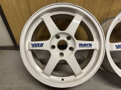JDM Lightweight forging RAYS TE37 VOLK RACING 17x7.5J +40 114.3 5-hole (No Tires) - Image 2