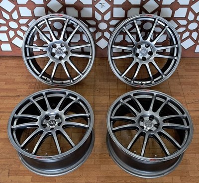 JDM ENKEI GTC01 19x8J +45 5-hole PCD100 Racing Prototype Lightweight MA (No Tires)