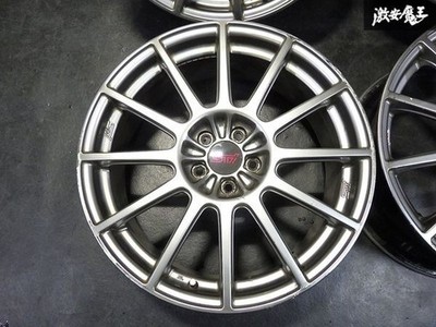 JDM No distortion/Brembo compatible Subaru genuine STI 17x7.5J +55 5-ho (No Tires) - Image 3