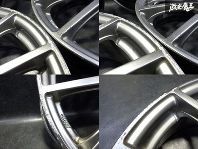 JDM No distortion/Brembo compatible Subaru genuine STI 17x7.5J +55 5-ho (No Tires) - Image 6
