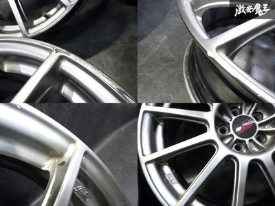 JDM No distortion/Brembo compatible Subaru genuine STI 17x7.5J +55 5-ho (No Tires) - Image 7