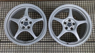 JDM ENKEI RACING 8J+35 5-hole PCD100 17-inch wheels 2-Wheel Set 14 whee (No Tires)