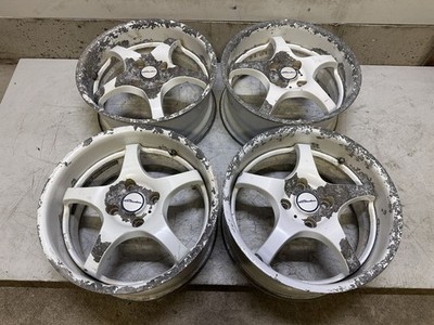 JDM ENKEI Circular Rare Size 17x8.0J PCD114.3 /H4 / OFF+34 / Hub Diame (No Tires)