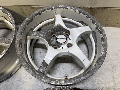 JDM ENKEI Circular Rare Size 17x8.0J PCD114.3 /H4 / OFF+34 / Hub Diame (No Tires) - Image 5