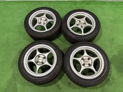 JDM ENKEI Racing RP-01 15x7J +45 PCD100 4 Hole 195/50R15 Naankan AW-1 4 (No Tires)