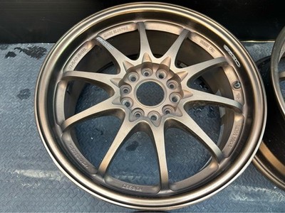 JDM RAYS CE28N 17-inch 7.5j 5-hole PCD: 114.3 +50 offset Hub: 73mm 4-b (No Tires) - Image 2