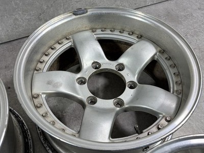 JDM Rare Bradley IX 16-inch 8J -3? PCD139.7 6-hole 4-piece set for Lan (No Tires) - Image 6