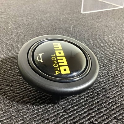 Rare Toyota Genuine MOMO Horn Button, TOYOTA Engraving, 1991 AE86 70supra Ce - Image 6