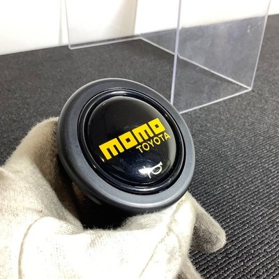 Rare Toyota Genuine MOMO Horn Button, TOYOTA Engraving, 1991 AE86 70supra Ce - Image 9