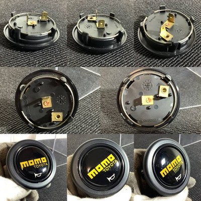 Rare Toyota Genuine MOMO Horn Button, TOYOTA Engraving, 1991 AE86 70supra Ce - Image 10