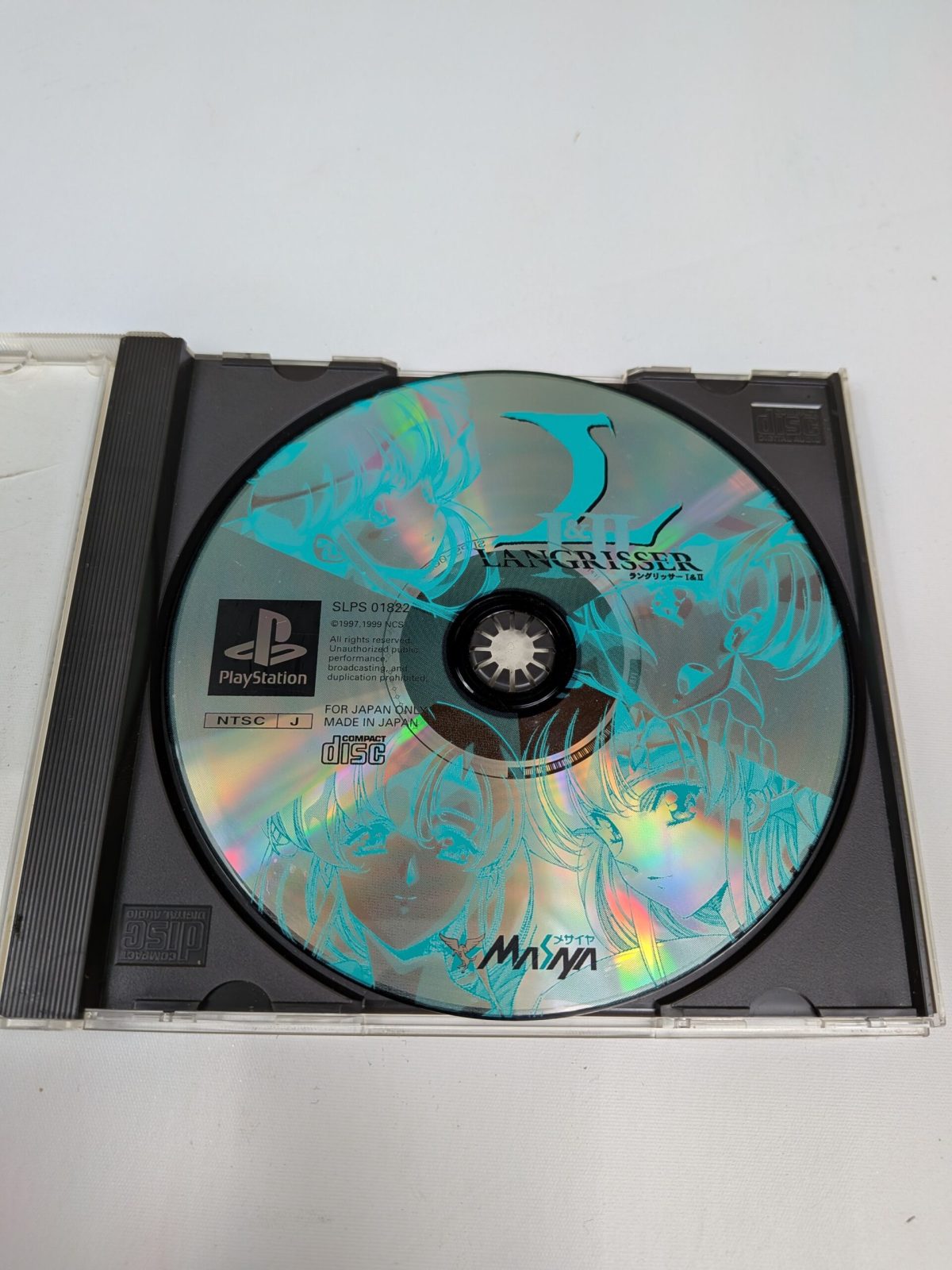 Langrisser I & II Sony PlayStation PS1 Japan Import SLPS 01822 - Image 5