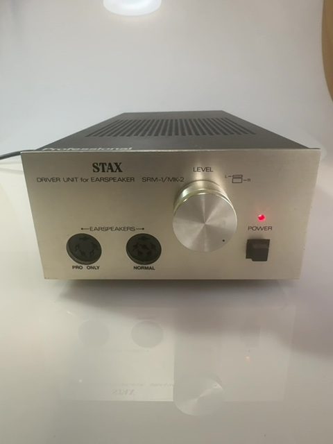 Stax SRM-1/MK-2 Professional Driver Unit Electrostatic Headphone Amp Tested - Image 2