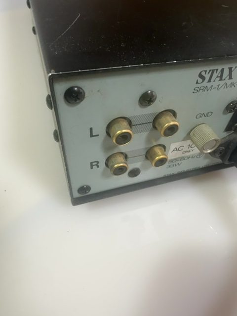 Stax SRM-1/MK-2 Professional Driver Unit Electrostatic Headphone Amp Tested - Image 6