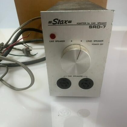 STAX SRD-7 Adaptor for Ear Speaker Electrostatic Headphone Adapter Boxed