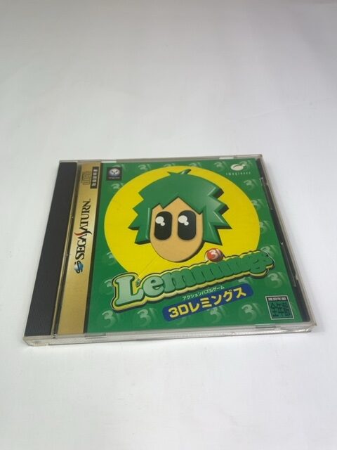 3D Lemmings Sega Saturn NTSC-J Japan Import Complete with Obi T-15013G