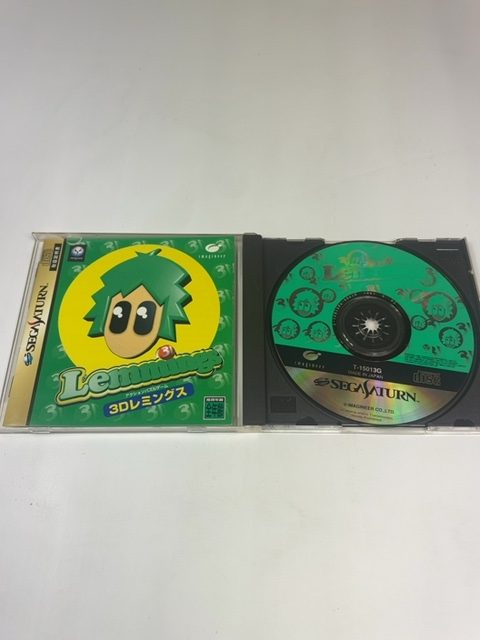 3D Lemmings Sega Saturn NTSC-J Japan Import Complete with Obi T-15013G - Image 5