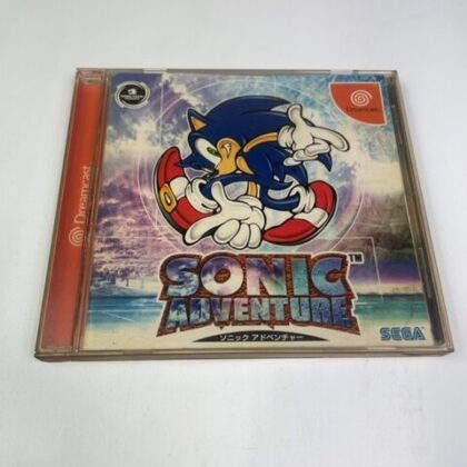 Sonic Adventure Sega Dreamcast NTSC-J Japan Import CIB with Obi Spine Card