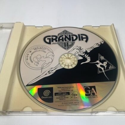 Grandia II Sega Dreamcast Japanese Import NTSC-J HDR-0072 Disc Case