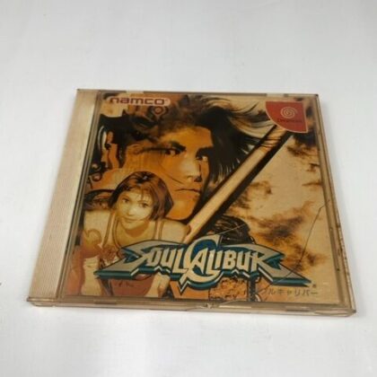 Soulcalibur Sega Dreamcast Japan NTSC-J Namco DC Game CIB Yellowed Case