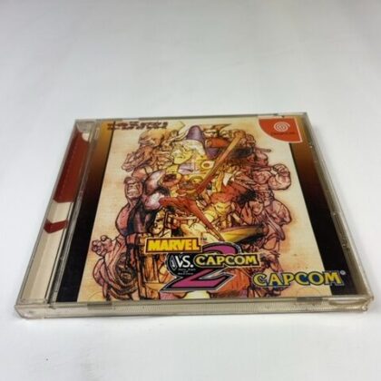 Marvel vs. Capcom 2 New Age of Heroes Sega Dreamcast NTSC-J Japan Import