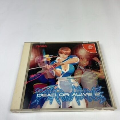 Dead or Alive 2 Sega Dreamcast Japan NTSC-J T-3601M Tecmo DOA2 with Spine Card