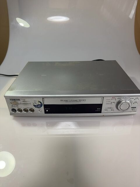 Mitsubishi HV-BX500 Super VHS S-VHS VCR Video Cassette Recorder Tested Power - Image 2
