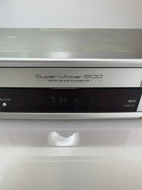 Mitsubishi HV-BX500 Super VHS S-VHS VCR Video Cassette Recorder Tested Power - Image 5
