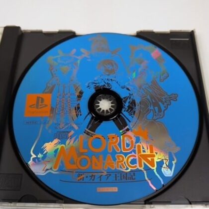 Lord Monarch: Shin Gaea Oukokuki Sony PlayStation PS1 Japan Import SLPM 86524