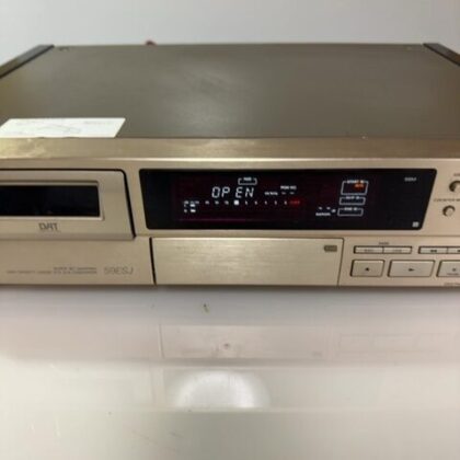 SONY DTC-59ESJ Digital Audio Tape Deck DAT Player Gold Tested Power On