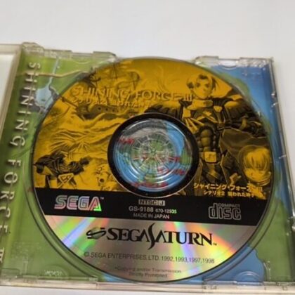 Shining Force III Scenario 2 Sega Saturn SS Japan Import GS-9188 NTSC-J