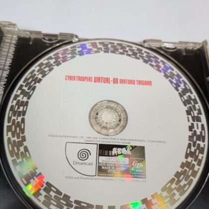 Cyber Troopers Virtual-On Oratorio Tangram Sega Dreamcast Japan NTSC-J