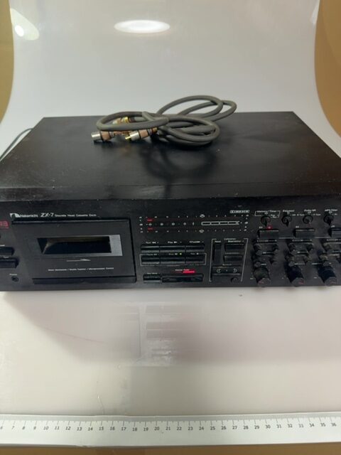 Nakamichi ZX-7 Discrete Head Cassette Deck Vintage Audio Japan 100V