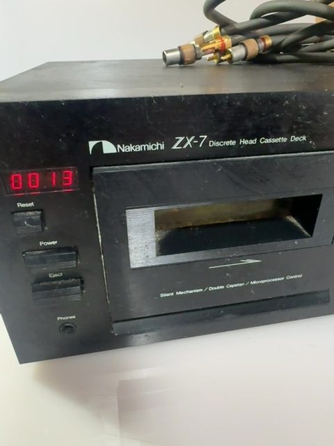 Nakamichi ZX-7 Discrete Head Cassette Deck Vintage Audio Japan 100V - Image 2
