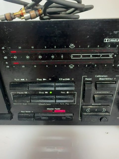 Nakamichi ZX-7 Discrete Head Cassette Deck Vintage Audio Japan 100V - Image 3