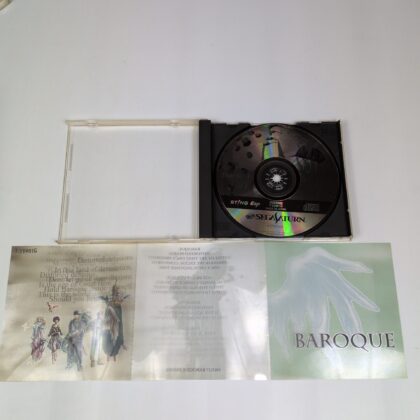 BAROQUE Sega Saturn Japan Import Video Game T-33901G Sting ESP NTSC-J