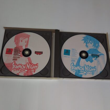 Summon Night 2 Sony PlayStation PS1 SLPS 03237~8 Japan Import Disc Case