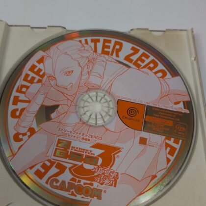 Street Fighter Zero 3 Saikyo Ryudojo Sega Dreamcast DC T-1203M Capcom NTSC-J Japan