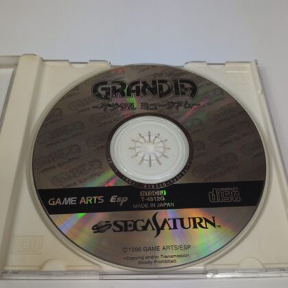 Grandia Digital Museum Sega Saturn SS Japan Import T-4512G Game Arts w/ Obi