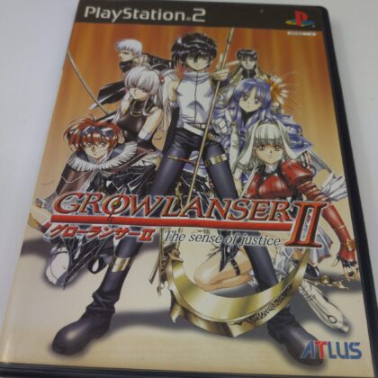 Growlanser II: The Sense of Justice Sony PlayStation 2 PS2 Japan Import