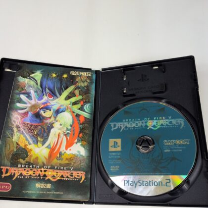 Breath of Fire V Dragon Quarter Sony PlayStation 2 PS2 Japan CIB SLPM 65196