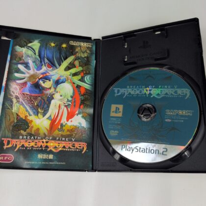 Breath of Fire V Dragon Quarter PS2 Sony PlayStation 2 Japan NTSC-J Capcom CIB