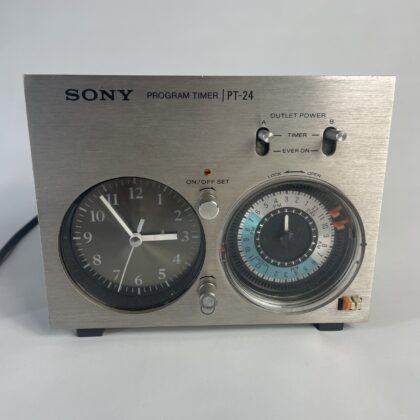 Vintage SONY PT-24 Audio Program Timer 100V 50Hz Made in Japan