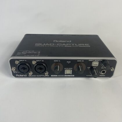 Roland QUAD-CAPTURE UA-55 USB Audio Interface 4-In/4-Out 24-Bit/192kHz