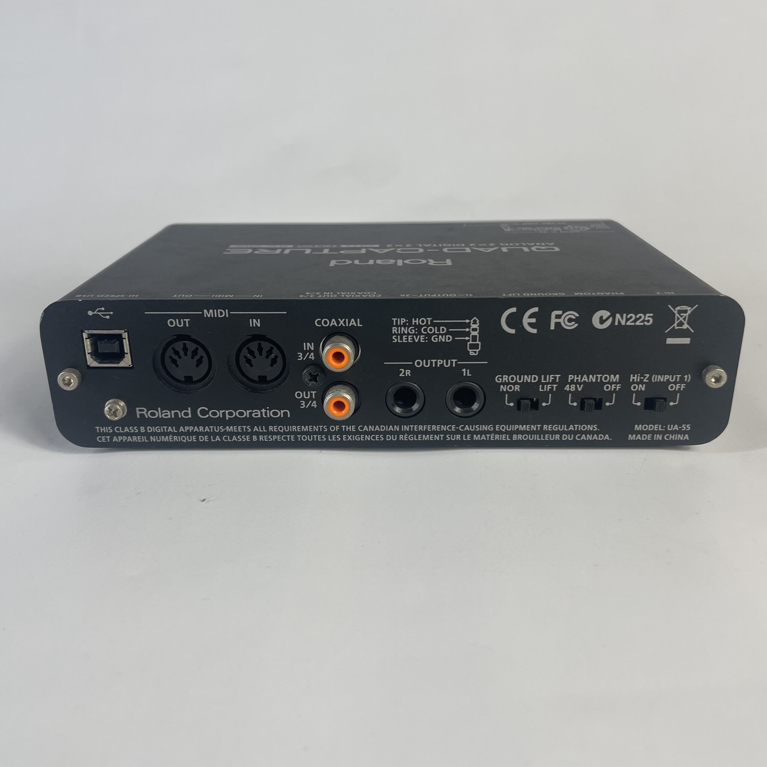Roland QUAD-CAPTURE UA-55 USB Audio Interface 4-In/4-Out 24-Bit/192kHz - Image 6