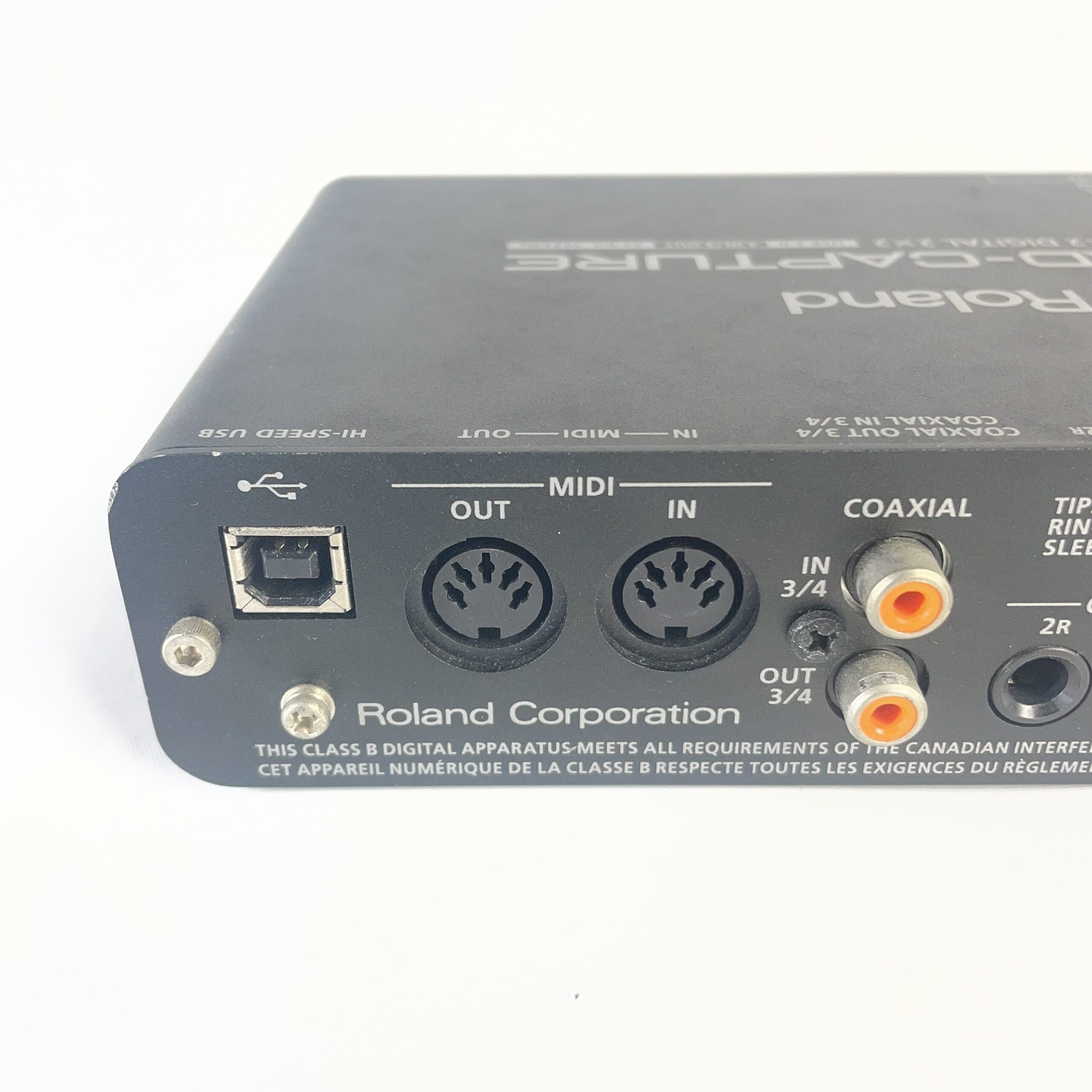 Roland QUAD-CAPTURE UA-55 USB Audio Interface 4-In/4-Out 24-Bit/192kHz - Image 7